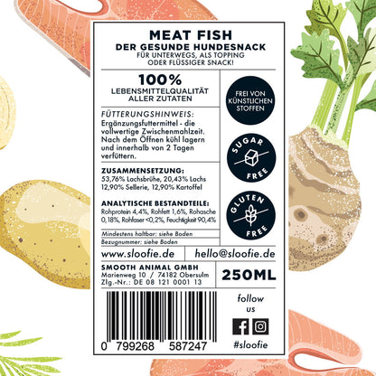 Dog Smoothie - Meat Fish (Salmon)
