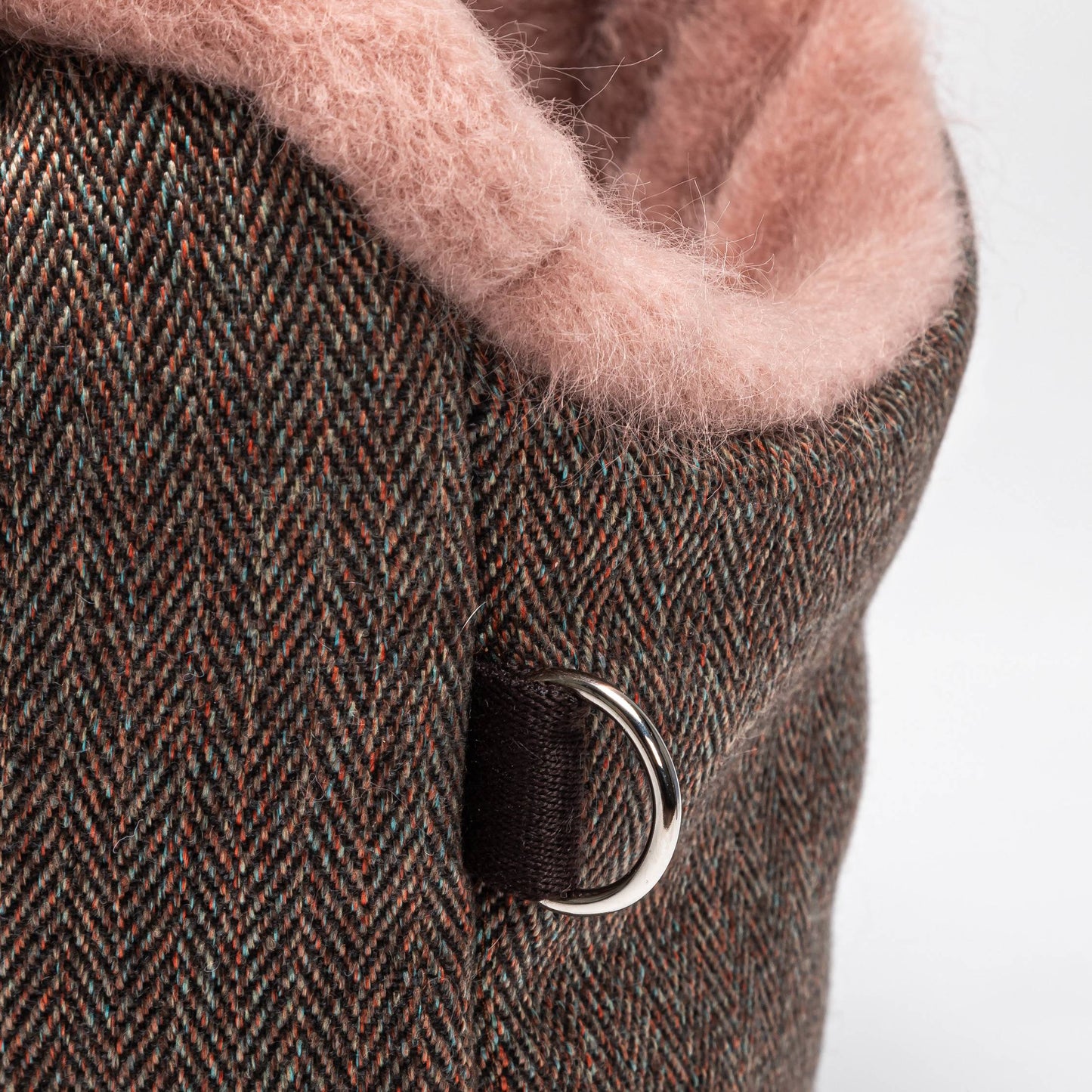 Dog Carrier Milano Herringbone Brown