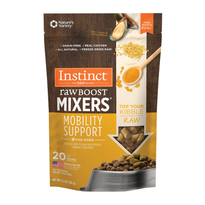 Instinct - Dog Food Raw Boost Mixers -Mobility Support 5.5oz