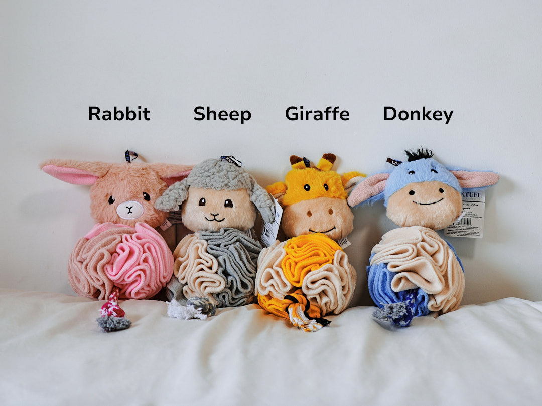 Animal Snuffle Ball Toy