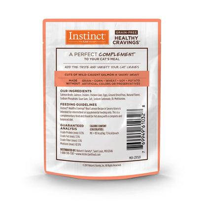 Instinct - 3oz Cat Wet Food - Healthy Cravings Pouches