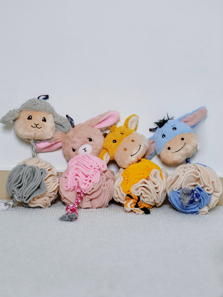 Animal Snuffle Ball Toy