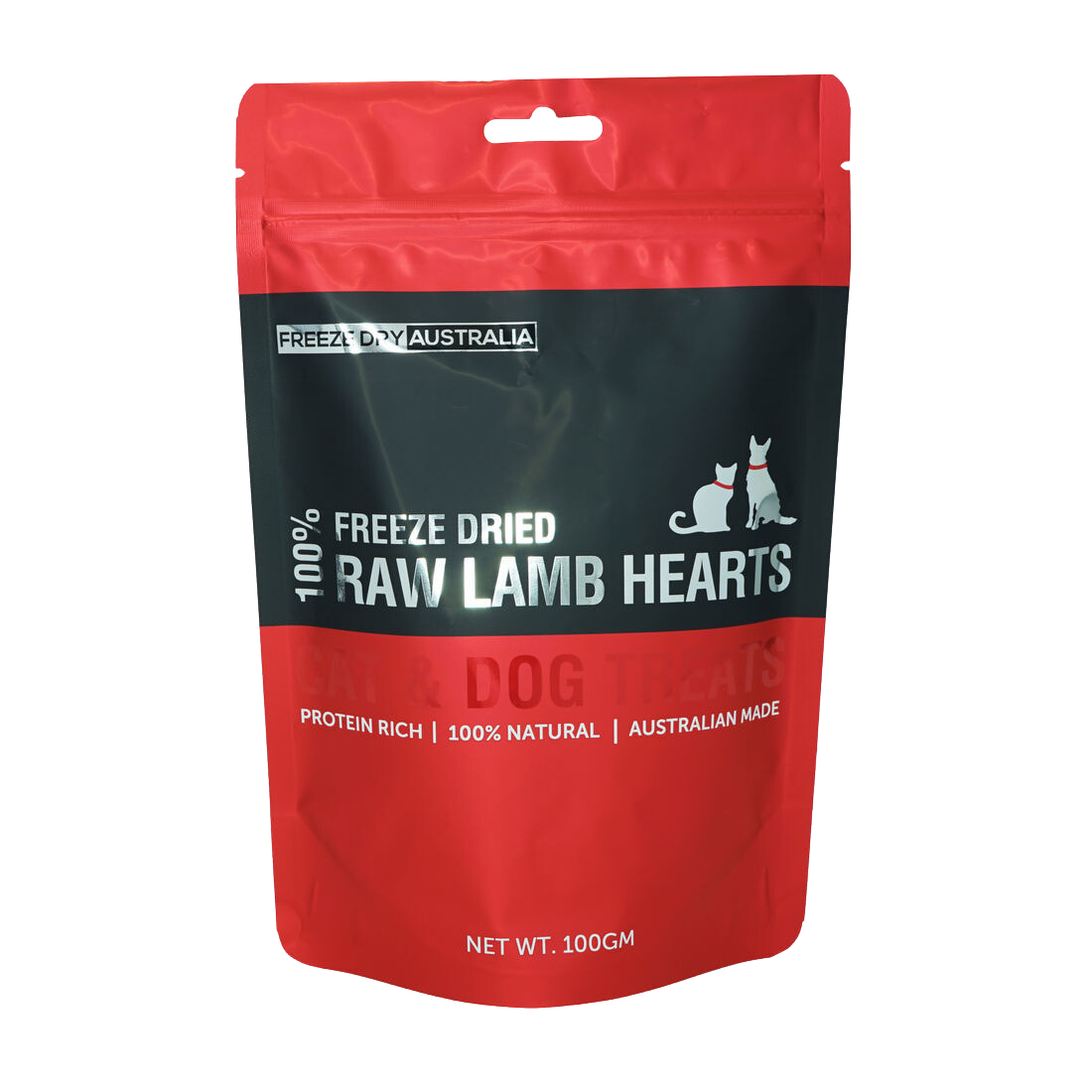 FREEZE DRIED DICED LAMB HEARTS