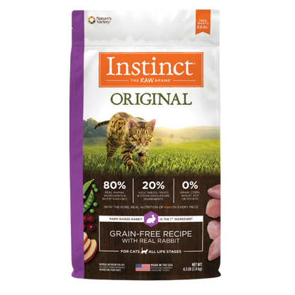 Instinct - Cat Kibble - Original Real Rabbit Recipe
