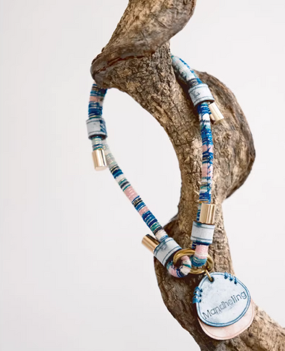 Pet Necklace with ID Tag
