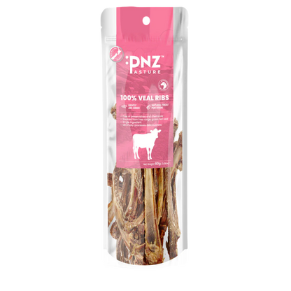 Air Dried Veal Rib 80g