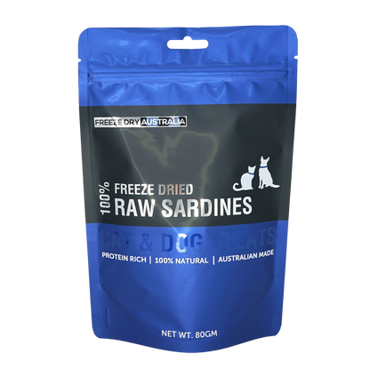 FREEZE DRIED WHOLE SARDINES