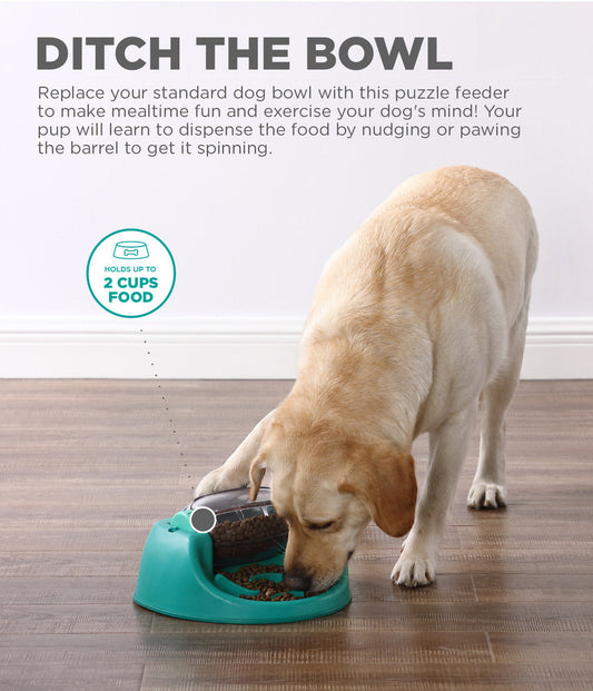 DOG PUZZLE GAME - Dog Spin N' Eat