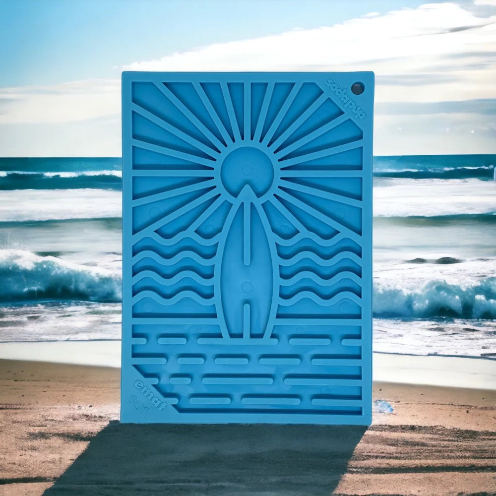 Surf's Up Design - Enrichment Lick Mat